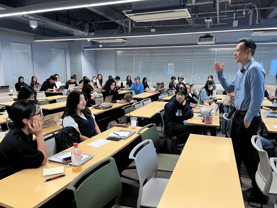 Guest lecturing in Tokyo