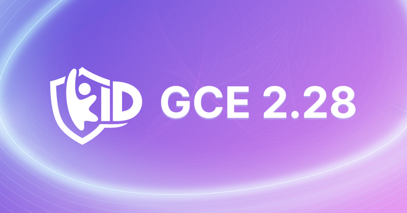 GCE 2.28 Release Notes 