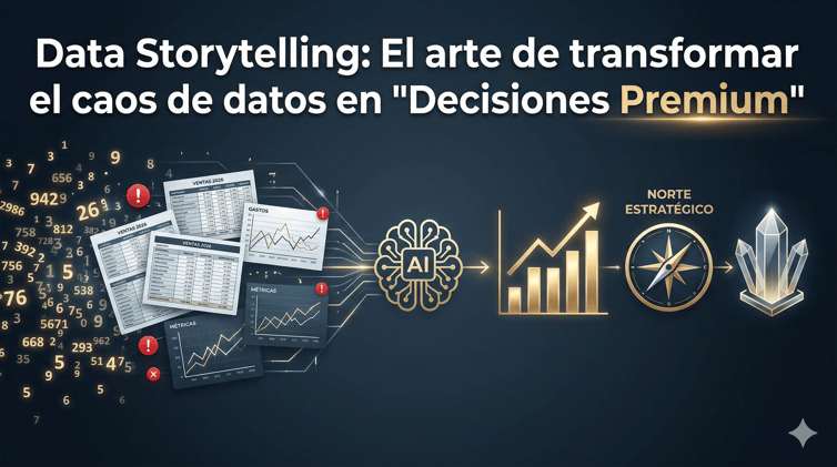 Data Storytelling: El Arte De Transformar El Caos De Datos En "Decisiones Premium"