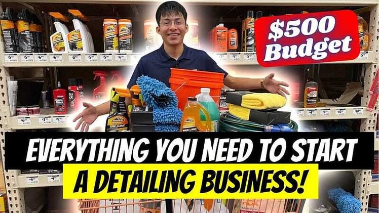 How To Start a Car Detailing Business With Only $500 in 2024