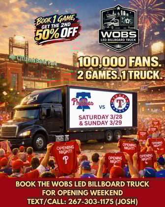 Phillies Opening Weekend Deal: Book 1 Game, Get the 2nd 50% Off