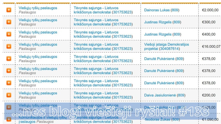 Lietuvos RsV naujienlaiškis #133