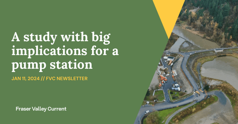 Thursday - Jan. 11, 2024 - The 2019 study with big implications for a $870 million pump station