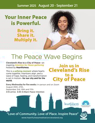 Cleveland to become an International City of Peace.