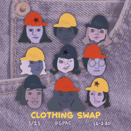Spring Clothing & Art Supply Swap this March!