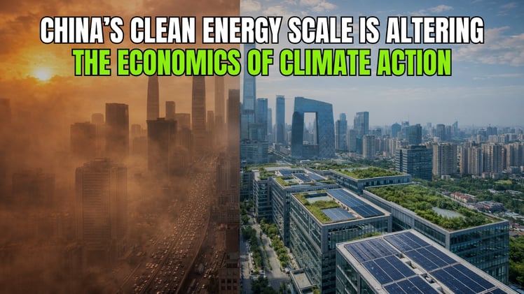 🌱 China’s Clean Energy Scale Is Altering the Economics of Climate Action ☀️🏭