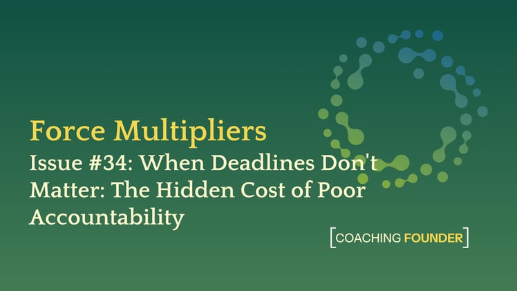 When Deadlines Don't Matter: The Hidden Cost of Poor Accountability