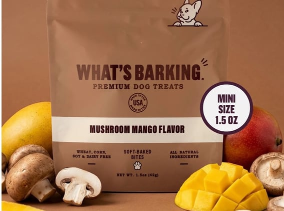 What’s Barking Mushroom Mango Soft-Baked Dog Treats Review