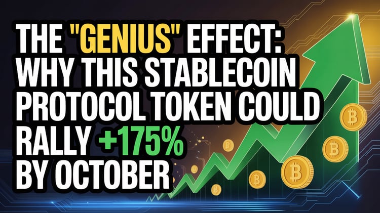 The 'GENIUS' Effect: Why This Stablecoin Protocol Token Could Rally +175% by October
