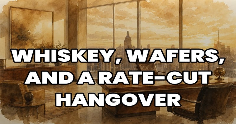 Whiskey, Wafers, and a Rate-Cut Hangover