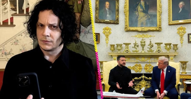 😲Jack White y la arrastrada a Trump