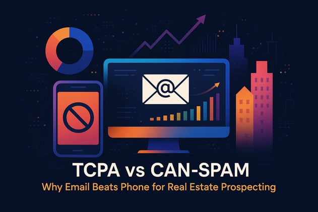 TCPA vs CAN-SPAM: Why Email Beats Phone for Real Estate Prospecting