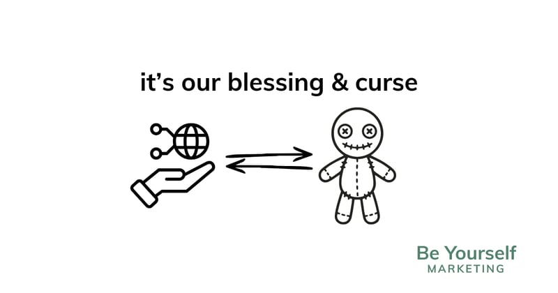 It's our blessing & curse ... [🐝U] 