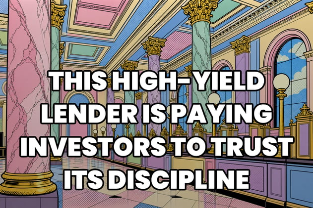 This High-Yield Lender Is Paying Investors to Trust Its Discipline