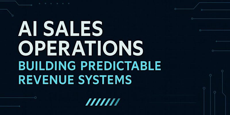 AI Sales Operations: Building Predictable Revenue Systems