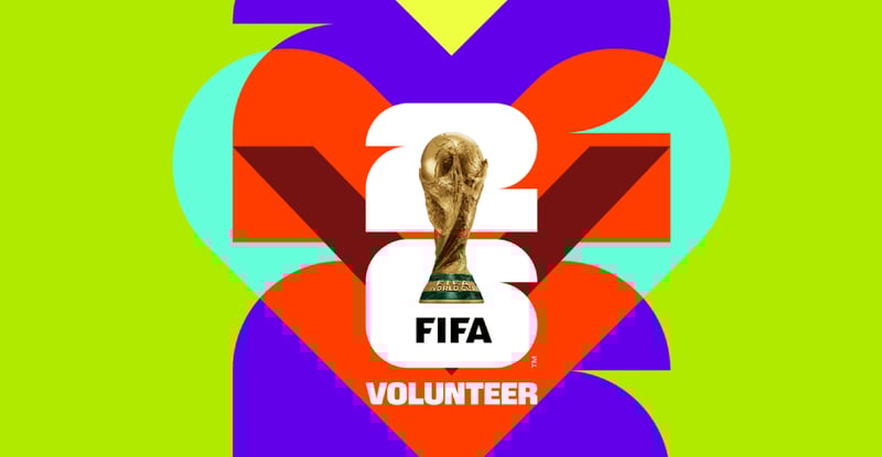 🤩¿Cómo ser voluntario en el Mundial 2026?
