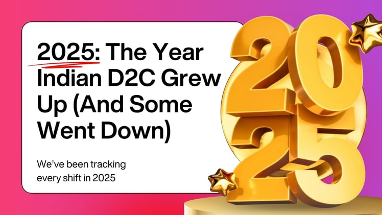 2025: The Year Indian D2C Grew Up (And Some Went Down)