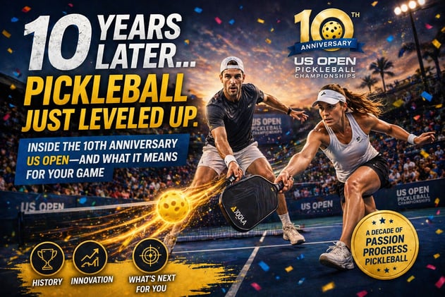 10 Years Later... Pickleball Just Leveled Up