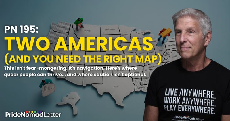 PN 195: Two Americas (and you need the right map)