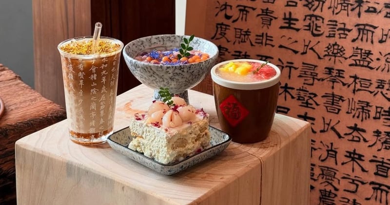 Lantine - Chinese Style Desserts In Ancient China Themed Cafe