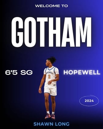 Shawn Long - 6'5 Shooting Guard - Hopewell High School