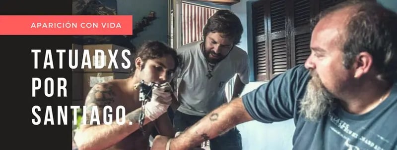 Buscan personas que fueron tatuadas por Santiago Maldonado