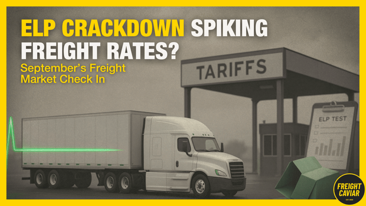 🎣 September Freight Update