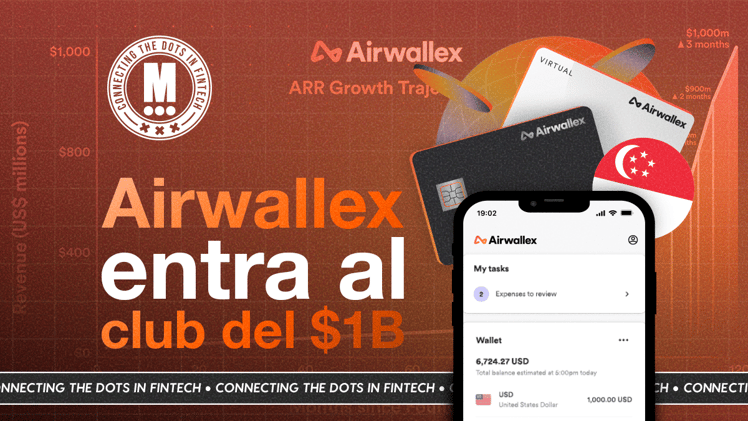 Airwallex Llega a $1B en ARR Sin Depender de Silicon Valley