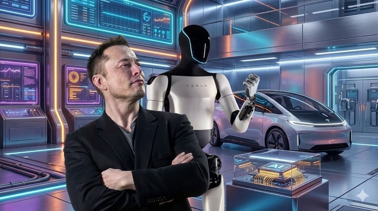 Elon Musk ลั่น! จะผลิตชิป AI มากกว่า "คู่แข่งทั้งโลกรวมกัน"!! เพื่อกองทัพ Robotaxi & Optimus!