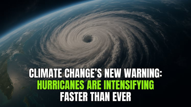 🌱 Climate Change’s New Warning: Hurricanes Are Intensifying Faster Than Ever 🔥🌊