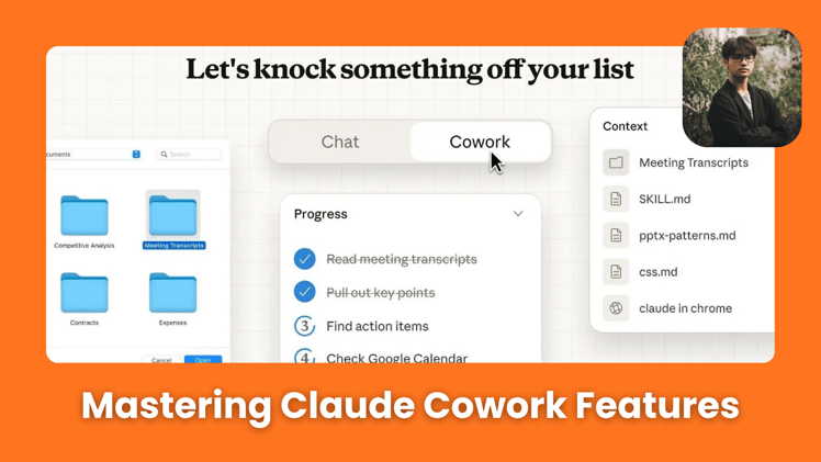 🖥️ Master All 4 New Claude Cowork Features (Without Wasting Half Their Power)