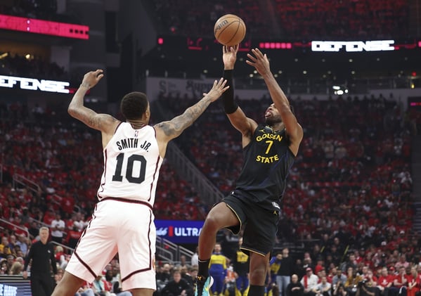 Yeah, Buddy! Warriors Eliminate Rockets, Curry Shines, Draymond Elbows, and Luka Meets with Lakers FO