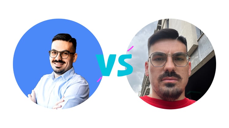 Hire a photographer for your resume photo.