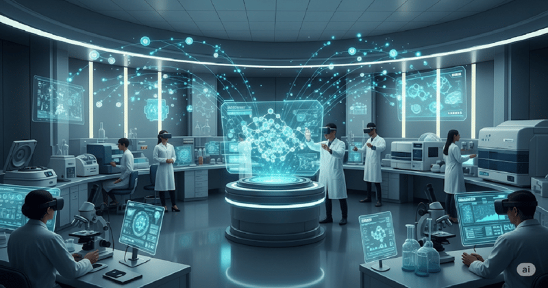 Laboratório movido à IA está acelerando a pesquisa científica 