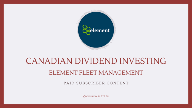 Element Fleet Management: Stock and Dividend Analysis