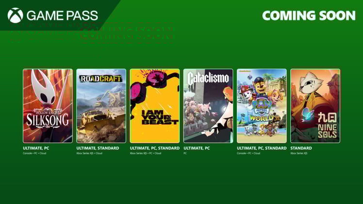 Buen mes para tener el Game Pass
