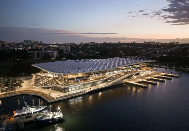 3XN's Sydney Fish Market Opens 