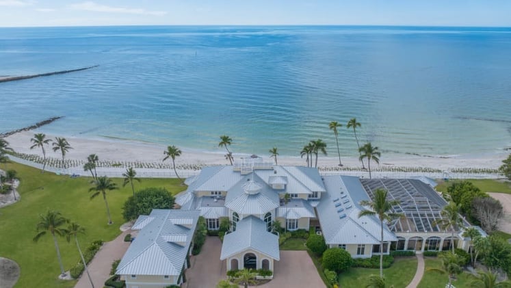 What’s the temperature in Naples Real Estate? Over 180 residences are offered for at least $10 million and one for $295 Million.