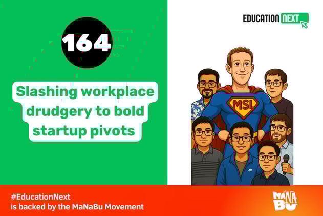 #163: Slashing workplace drudgery to bold startup pivots and ethical controversies!