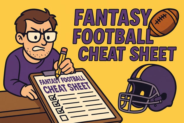 2025 College Fantasy Football Cheat Sheet Is Here