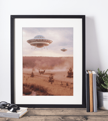 Today’s Prints: Don’t Fence Me In & Mist – Only 5 Per Size