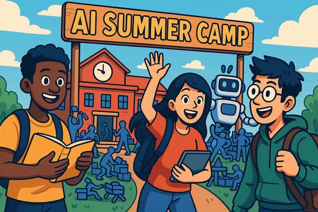 AI Summer Camp: il programma che può sostituire l’università (e farti guadagnare online)