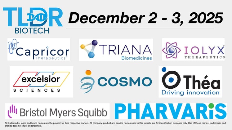 Biotech & Pharma Updates | December 2 - 3, 2025
