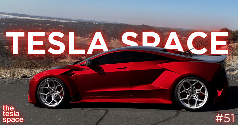 Tesla Space #51: ⚡ Cyberroadster hits the streets