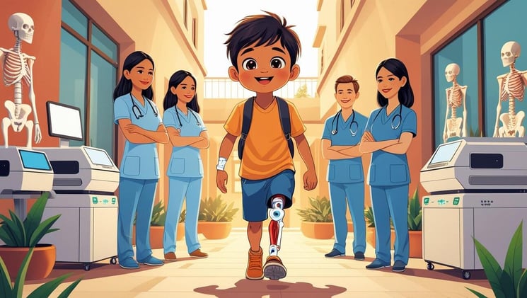 Episode 18.  8歲男孩差點截肢,3D列印技術讓他重新站起來