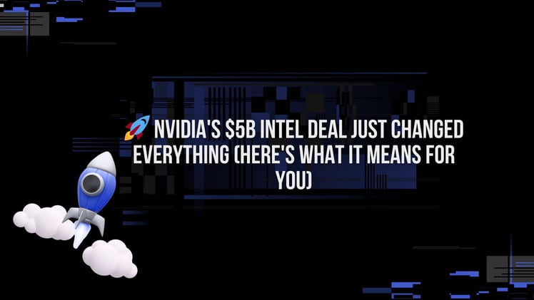 🚀 Nvidia's $5B Intel Deal Just Changed Everything (Here's What It Means for You)