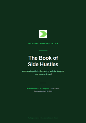 The Book of Side Hustles - 80 Side Hustles to Explore