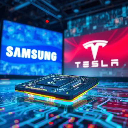 'Tesla x Samsung' ดีลมูลค่า $1.65 หมื่นล้าน!! เดิมพันอนาคตด้วย 'ชิป AI6'.. แต่จะฝ่า 'มรสุมยอดขาย' ได้หรือไม่??