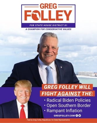 Greg Folley  Runs For State House District 81