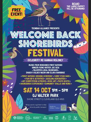 🔵 Welcome Back Shorebirds Festival